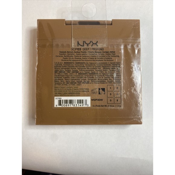 NYX Professional Makeup Conceal, Correct, Contour Palette Deep - Picture 9 of 10